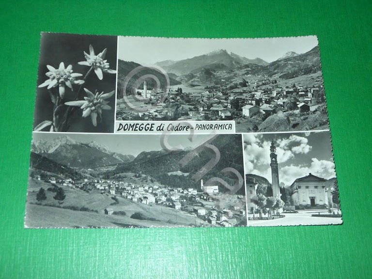 Cartolina Domegge di Cadore - Panoramica - Vedute diverse 1963 | Immagine Gallery 2