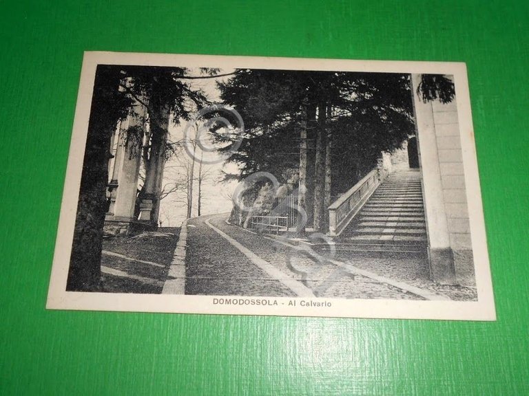 Cartolina Domodossola - Al Calvario 1930 ca.
