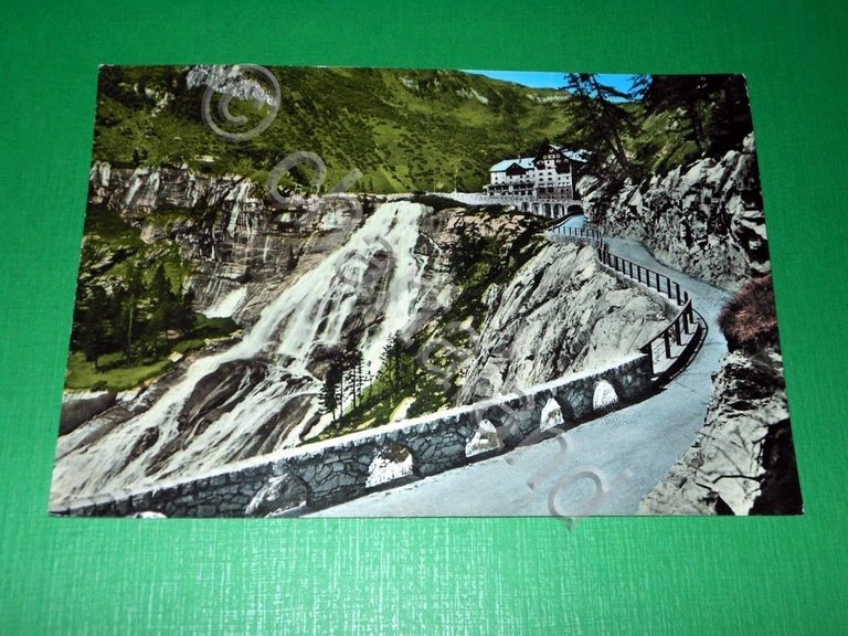 Cartolina Domodossola - Cascata del Toce 1964