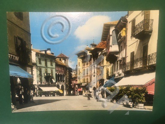 Cartolina Domodossola - Piazza Mercato - 1960ca.