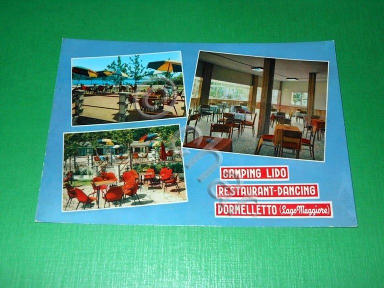 Cartolina Dormelletto ( Lago Maggiore ) - Camping Lido Restaurant …