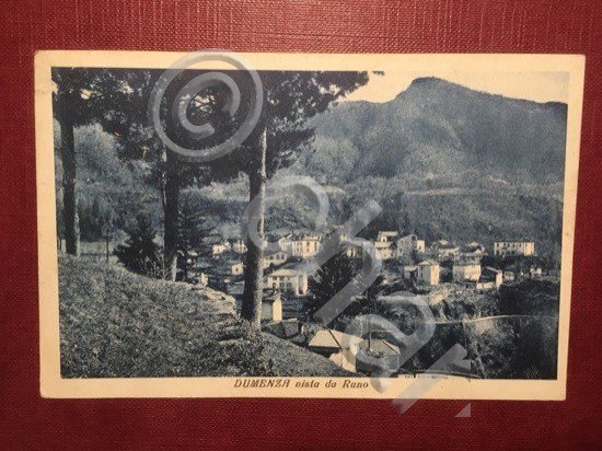 Cartolina Dumenza vista Da Rumo - 1939