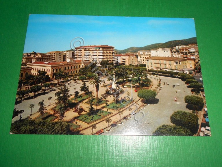 Cartolina Eboli ( Salerno ) - Piazza della Repubblica 1970 …