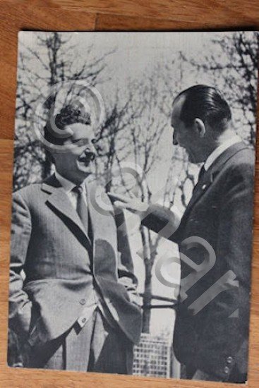 Cartolina elettorale Democrazia Cristiana Vincenzo Torriani Gino Bartali 1960 ca