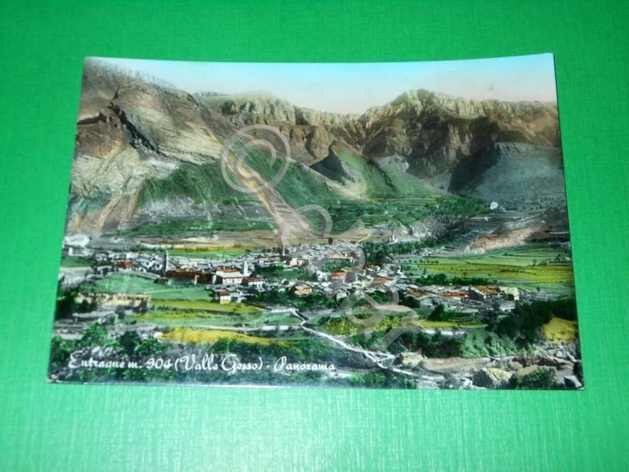 Cartolina Entracque ( Valle Gesso ) - Panorama 1956 ( …