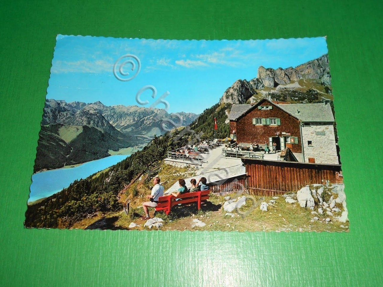 Cartolina Erfurter Hutte mit Rotspitze - Tirol 1965.
