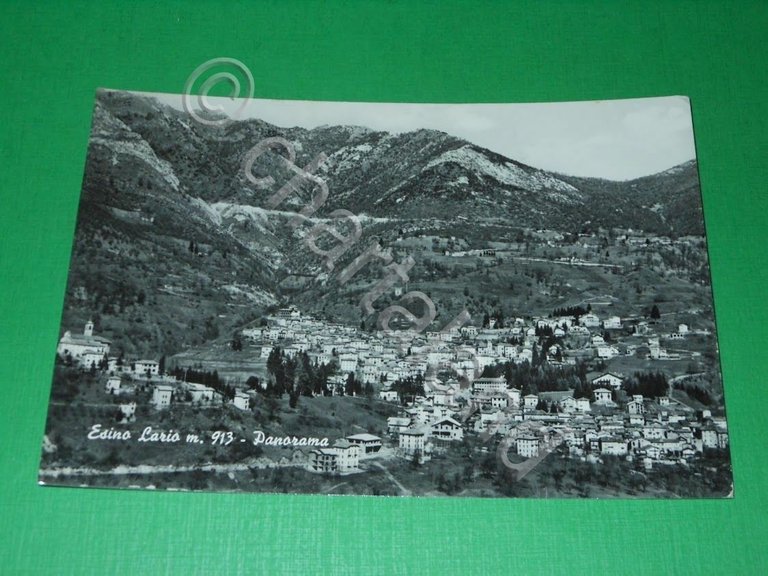 Cartolina Esino Lario - Panorama 1963.
