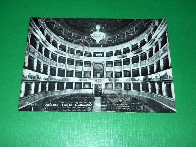 Cartolina Faenza - Teatro Comunale Angelo Masini 1971 | Immagine Gallery 2