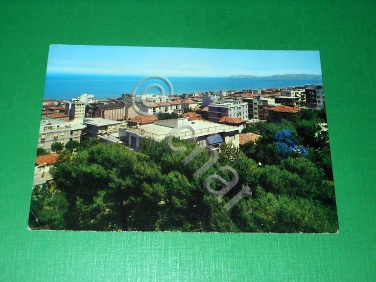 Cartolina Falconara - Panorama 1966