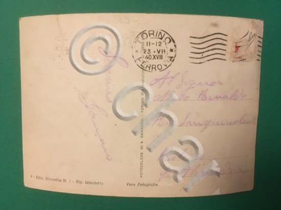 Cartolina Fassano - Stazione Ferroviaria - 1940