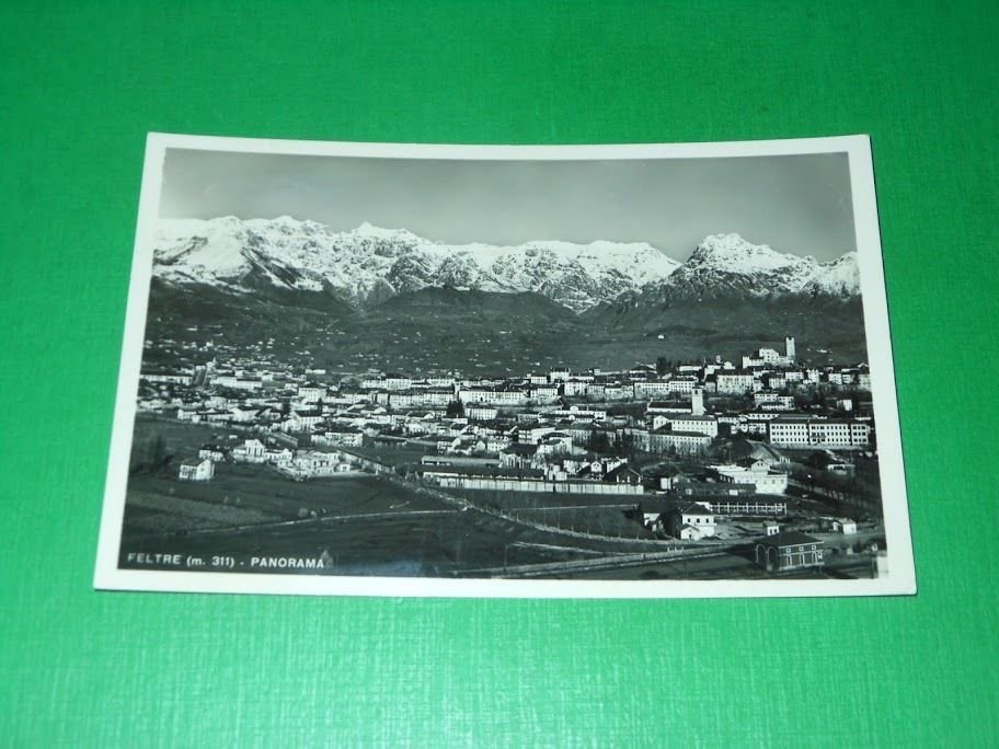 Cartolina Feltre - Panorama 1940 ca.