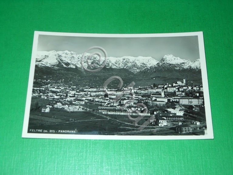 Cartolina Feltre - Panorama 1940 ca.