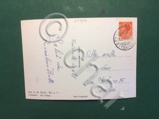 Cartolina Fenestrelle - Panorama - 1957