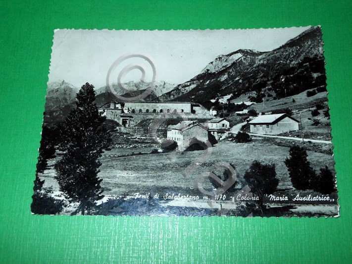 Cartolina Fenil di Salabertano ( Torino ) - Colonia Maria …