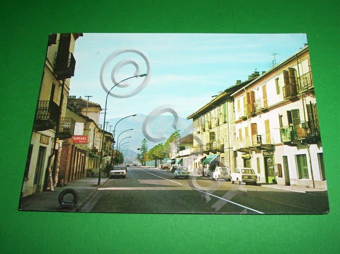 Cartolina Ferriera di Buttigliera Alta - Corso Torino 1972