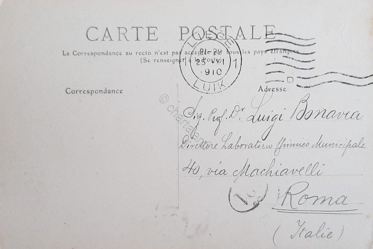 Cartolina Ferrovie - Les Locomotives - Machine Tender n 3.716 …