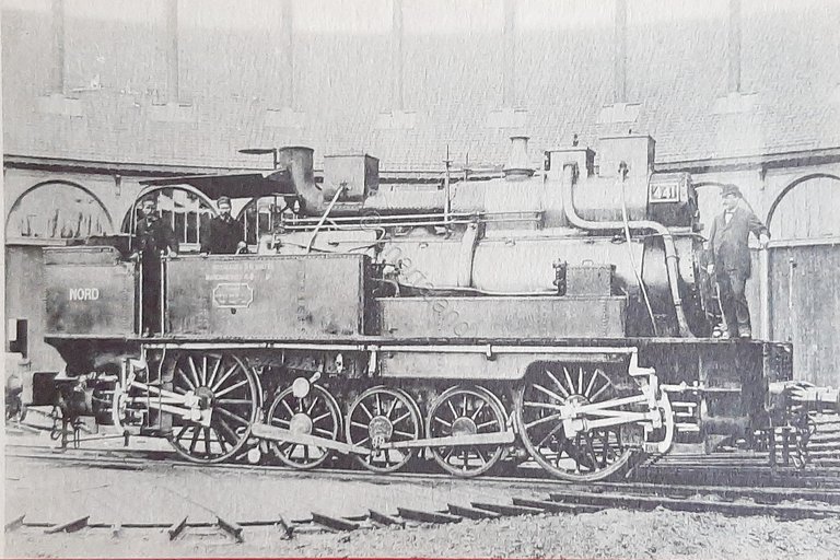 Cartolina Ferrovie - Locomotives Du Nord - Locomotive Tender n …