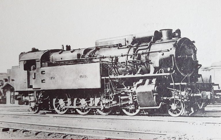 Cartolina Ferrovie - Locomotives Du Nord - Machine Tender 4.1702