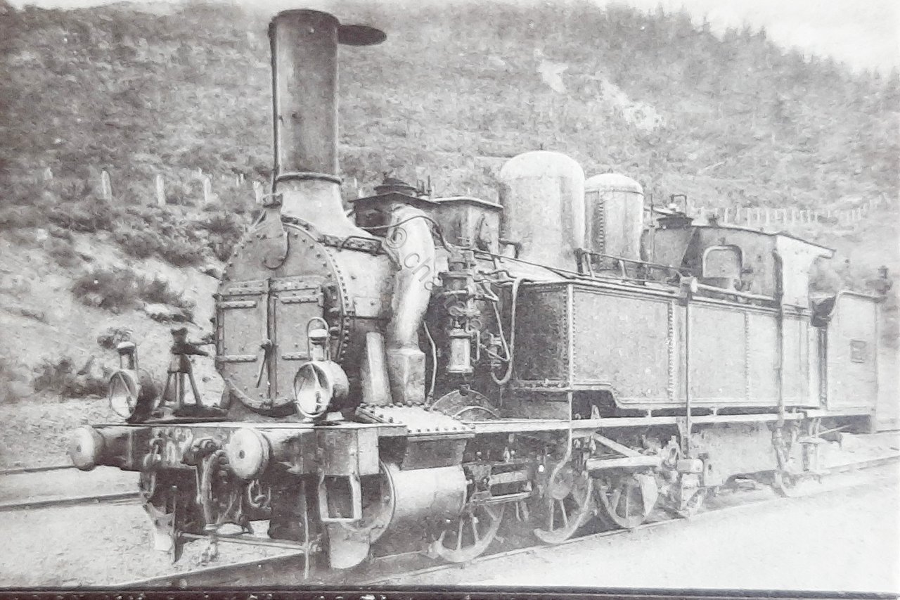 Cartolina Ferrovie - Locomotives Du Sud Ouest - Machine Tender …