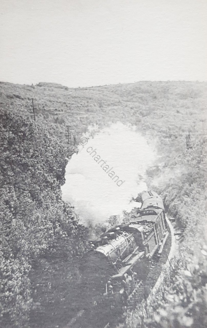 Cartolina Ferrovie - Region Sud Ouest - Locomotive Mikado serie …