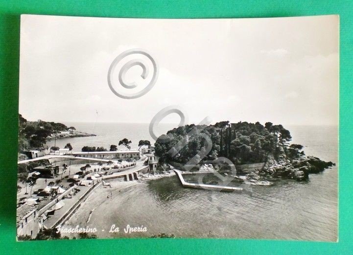 Cartolina Fiascherino - La Spezia - 1964.