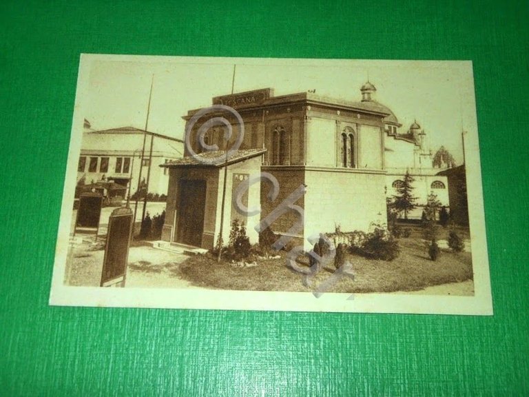 Cartolina Fiera di Milano - Il Padiglione della Toscana 1930 …