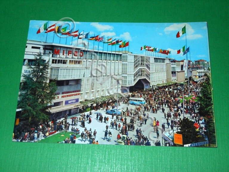 Cartolina Fiera di Milano - Palazzo MIFED - Mercato Int. …