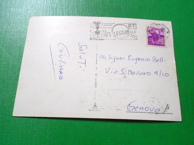 Cartolina Fiera di Milano - Vedute diverse 1963.