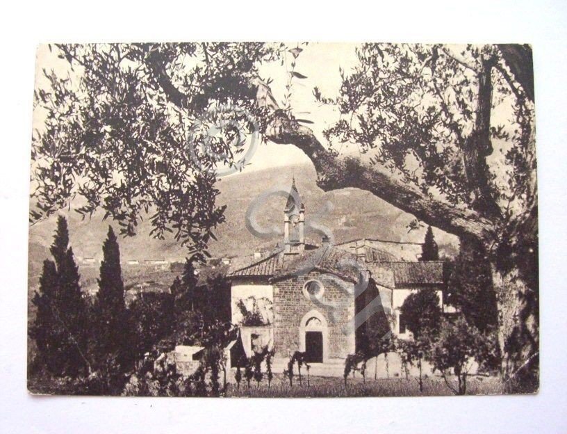 Cartolina Fiesole - Chiesa di Muscoli 1951.