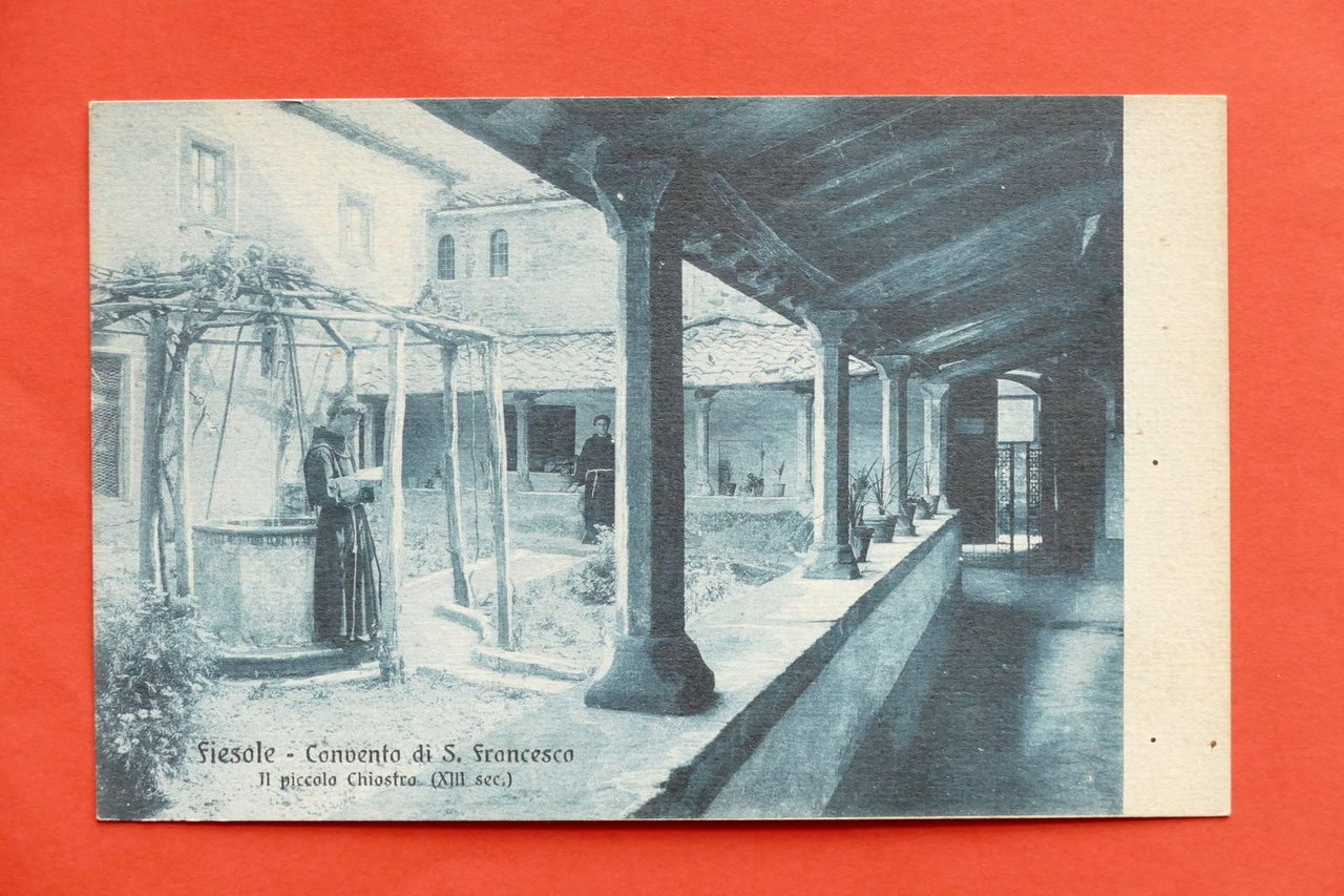 Cartolina Fiesole - Convento di S. Francesco - Il Piccolo …