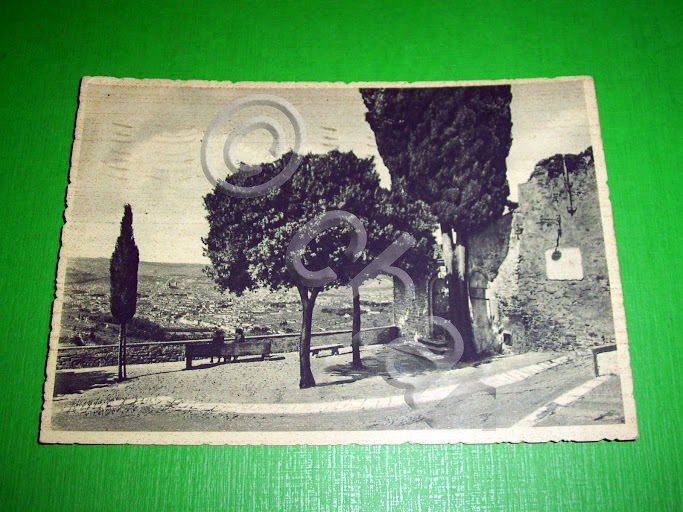 Cartolina Fiesole - Panorama di Firenze 1943.