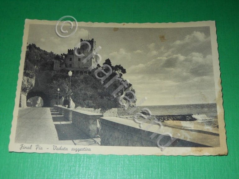 Cartolina Final Pia - Veduta suggestiva 1942