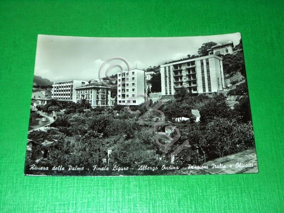 Cartolina Finale Ligure - Albergo Ondina - Pensioni Italia e …