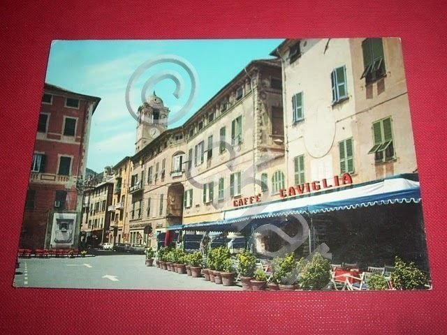 Cartolina Finale Ligure - Piazza Vittorio Emanuele II.