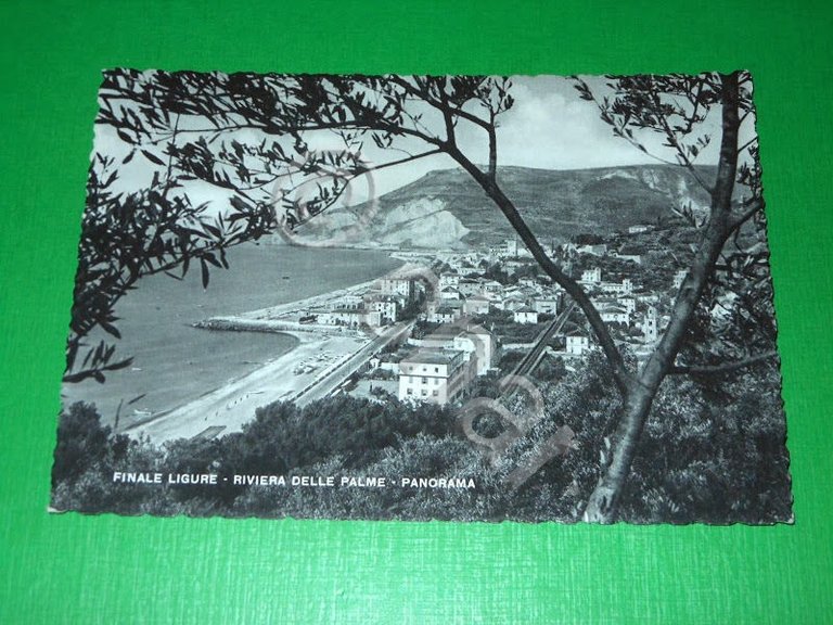 Cartolina Finale Ligure - Riviera delle Palme - Panorama 1952