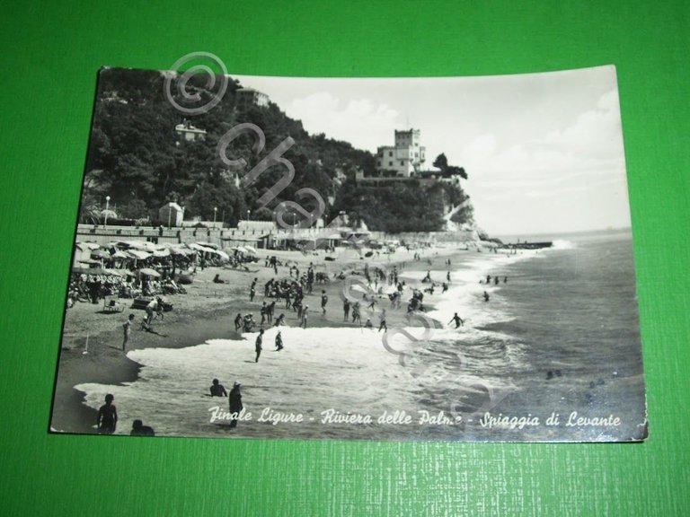 Cartolina Finale Ligure - Riviera delle Palme - Spiaggia di …