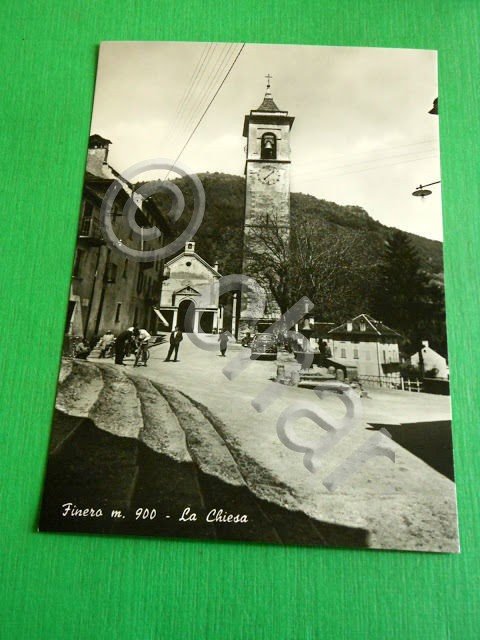Cartolina Finero - La Chiesa 1955 ca