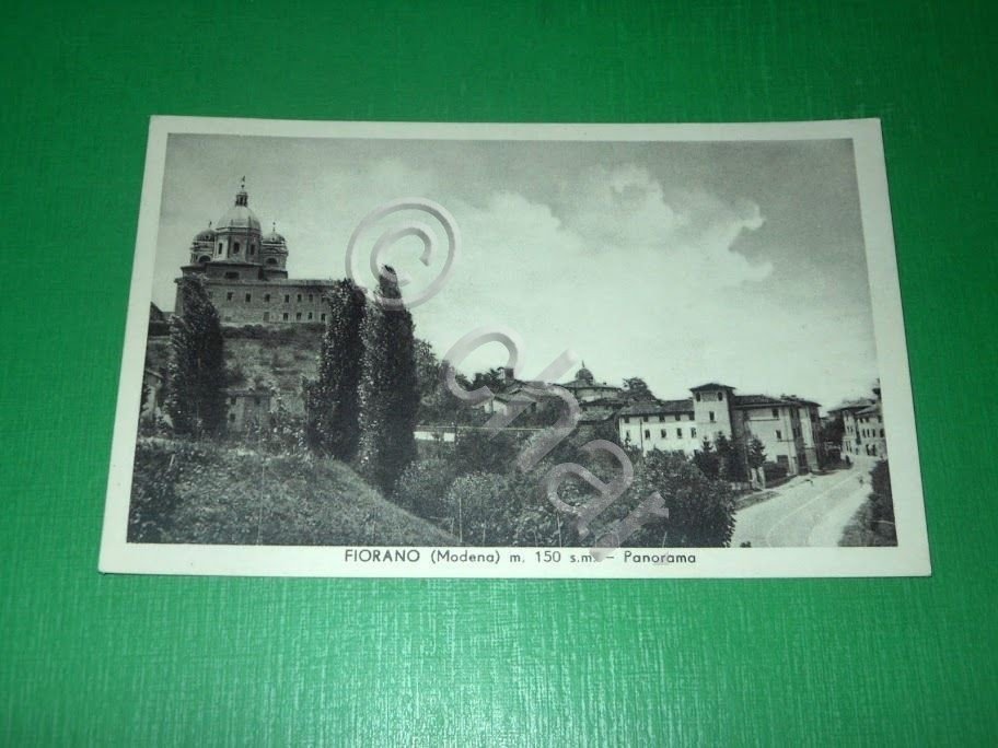 Cartolina Fiorano ( Modena ) - Panorama 1954.
