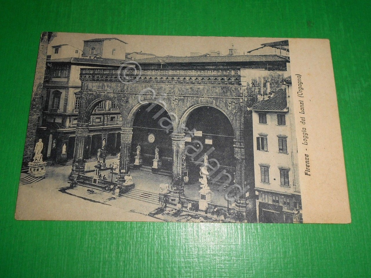Cartolina Firenze - Loggia dei Lanzi ( Orgagna ) 1920 …