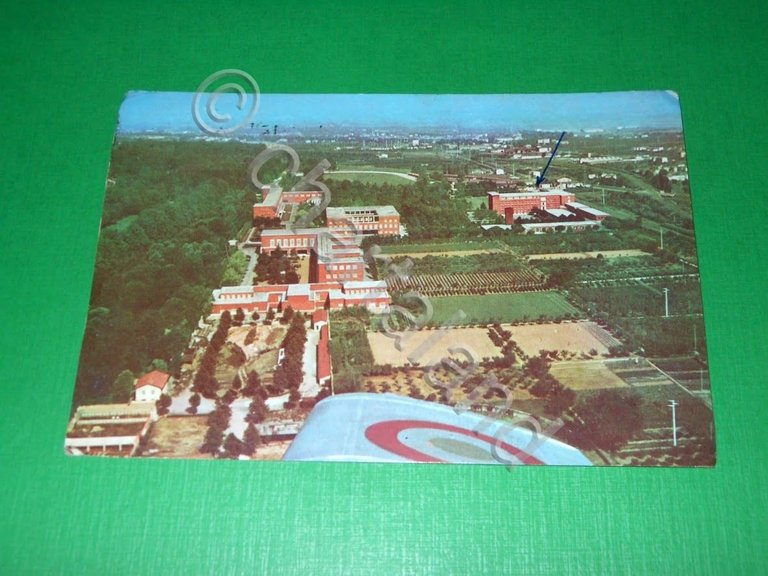 Cartolina Firenze - Scuola di Guerra Aerea - Veduta 1960