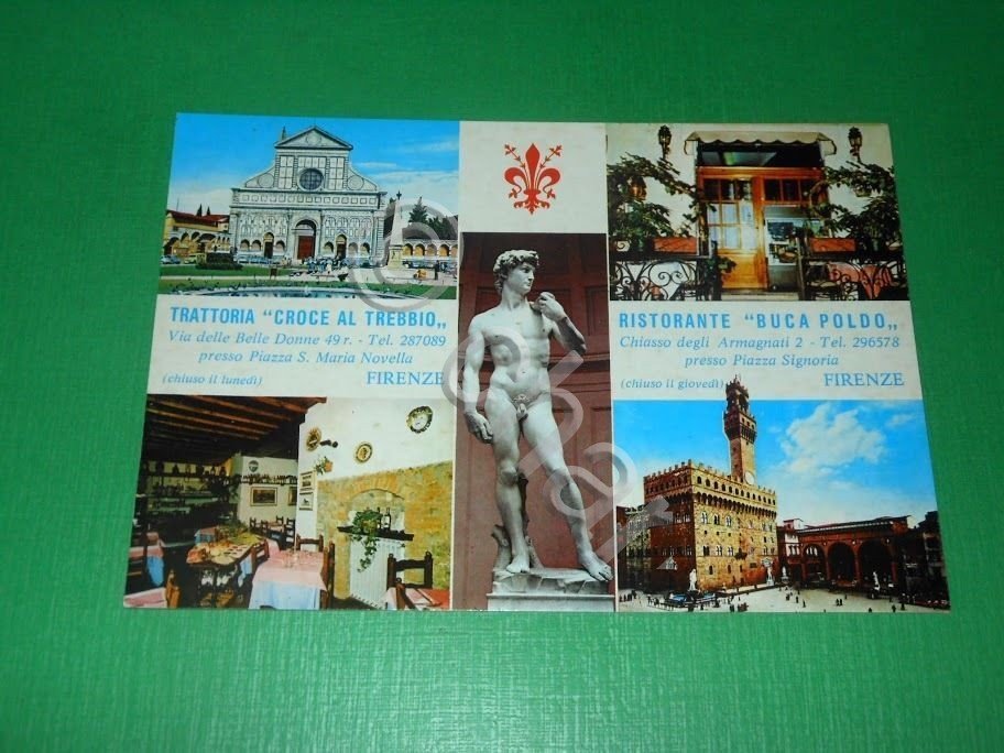 Cartolina Firenze - Trattoria Croce al Trebbio - Rist. Buca …