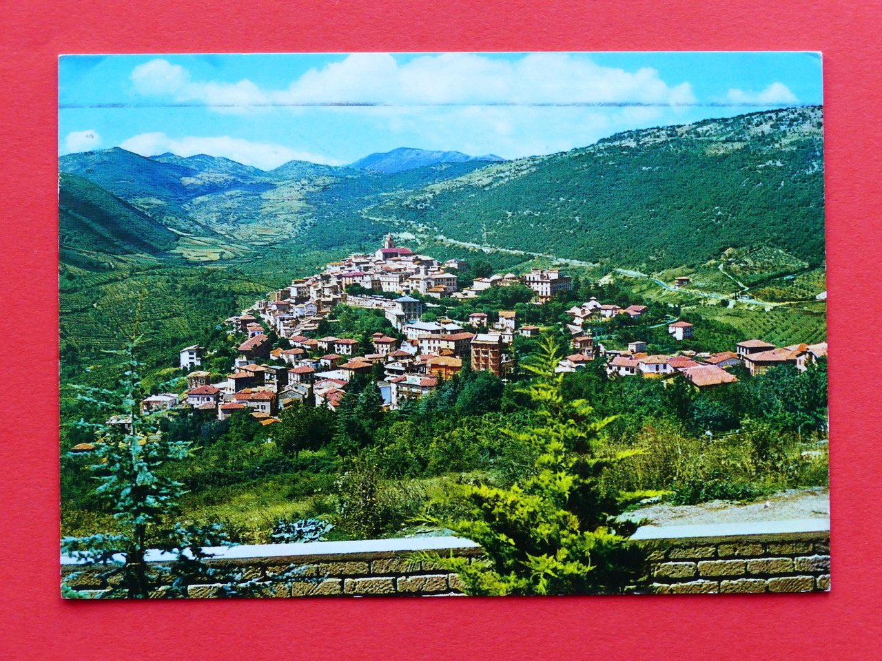 Cartolina Fiuggi Città - Panorama - 1970.