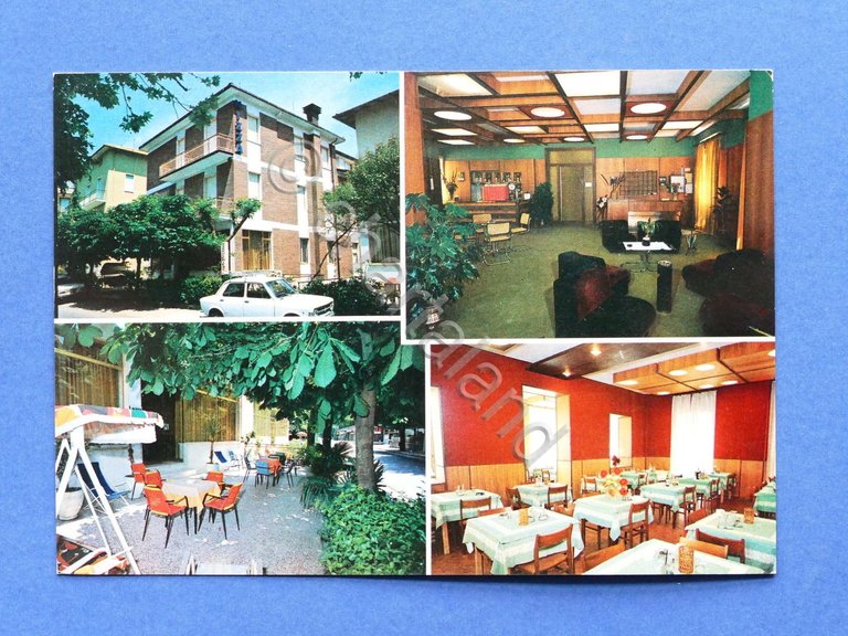 Cartolina Fiuggi Fonte - Albergo Nizza - Varie vedute - …