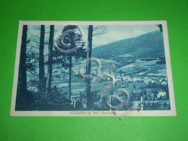 Cartolina Folgaria - Panorama generale 1934