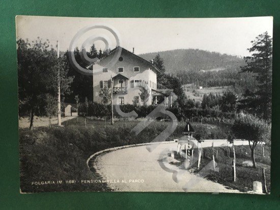 Cartolina Folgaria - Pensione Villa al Parco - 1951