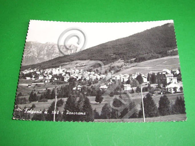 Cartolina Folgaria ( Trento ) - Panorama 1962
