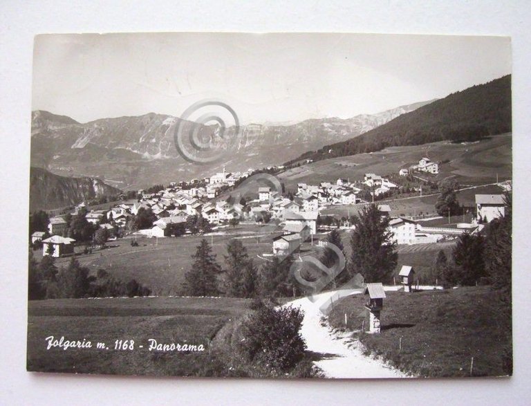 Cartolina Folgaria ( Trento ) - Panorama 1966