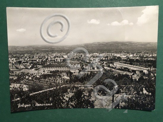Cartolina Folignano - Panorama - 1954