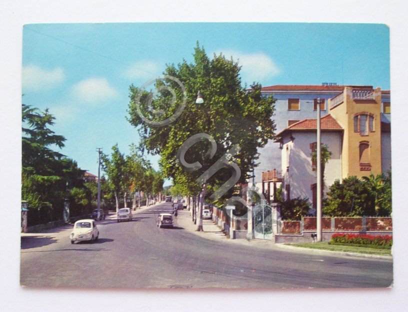 Cartolina Foligno - Via Firenze 1970 ca.