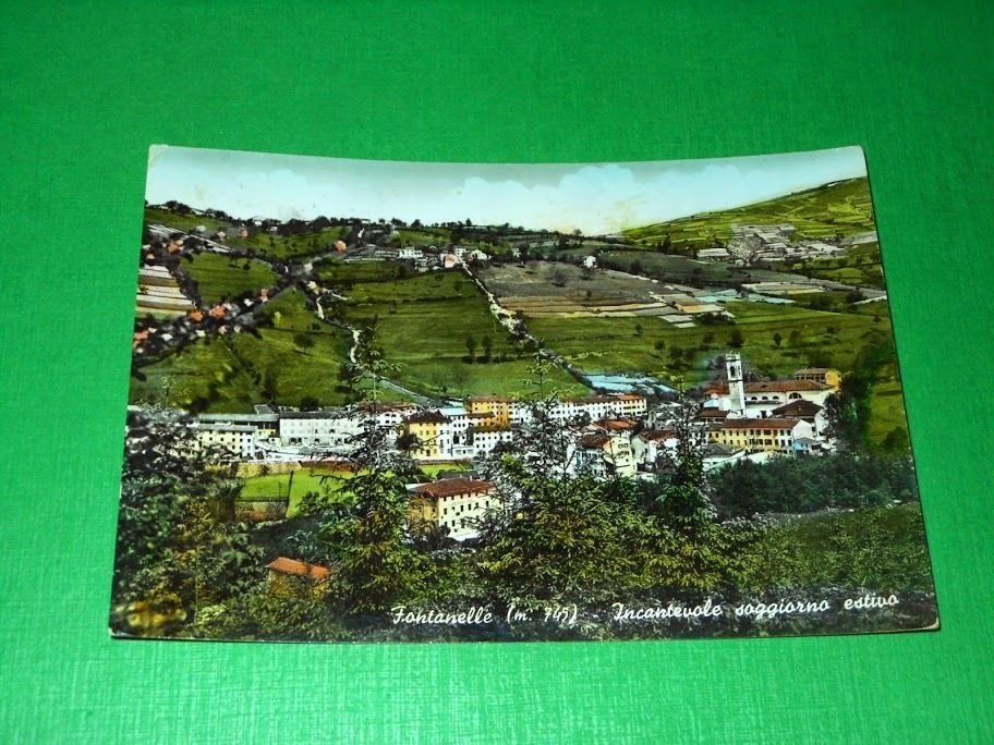 Cartolina Fontanelle - Panorama 1958.
